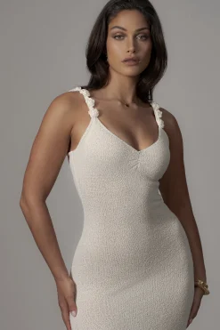 Cream Margo Maxi Dress