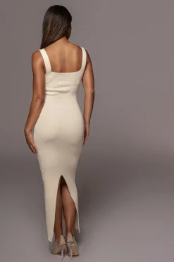 Cream Siren Sweater Dress