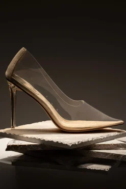 Glass Doll Clear Pumps