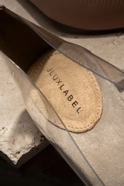 Glass Doll Clear Pumps