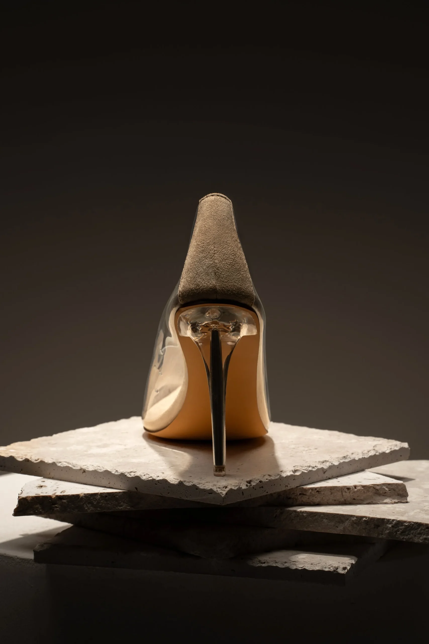 Glass Doll Clear Pumps