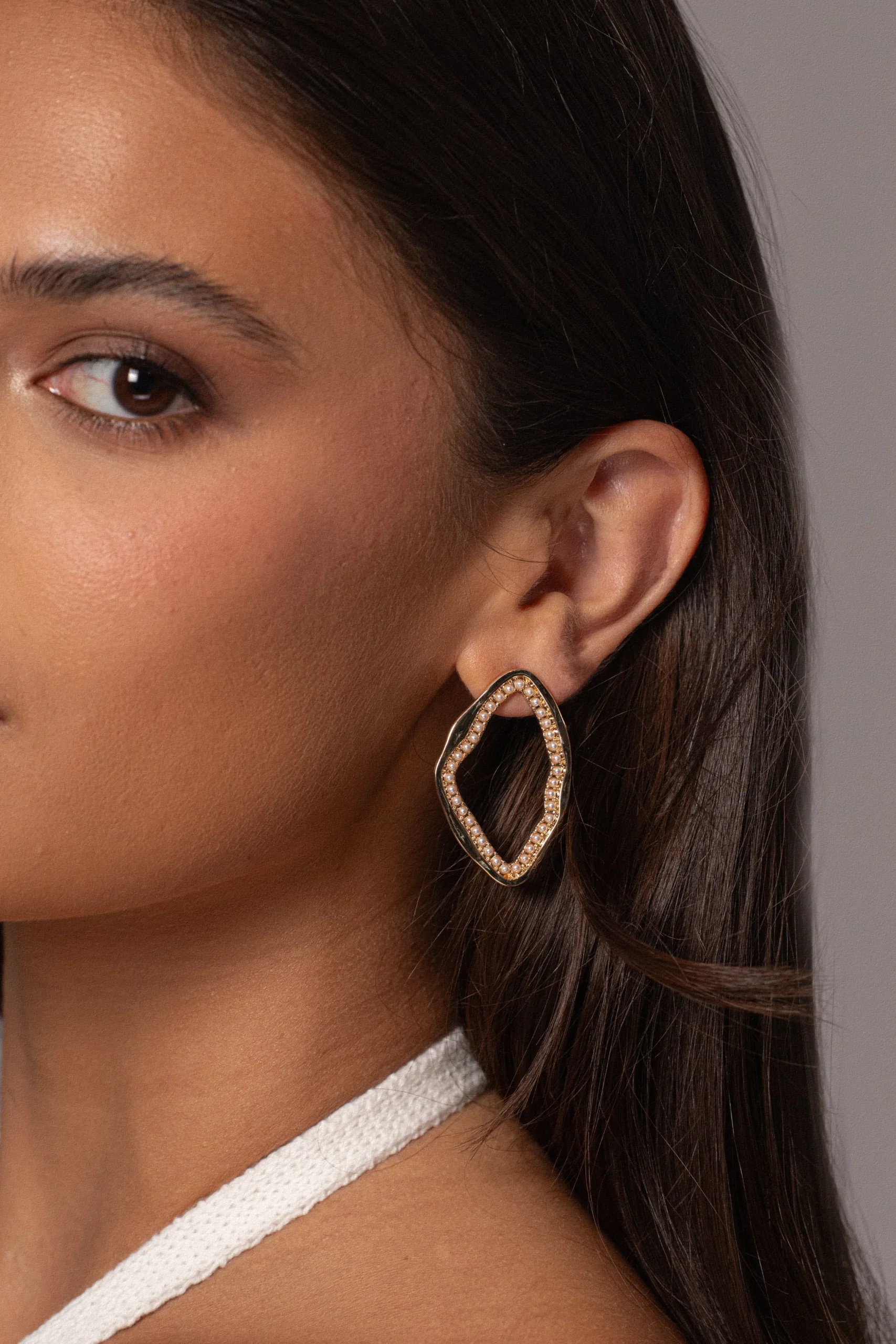 Gold Jenna Earrings