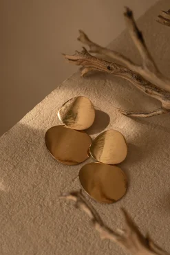 Gold Magda Dangle Earrings