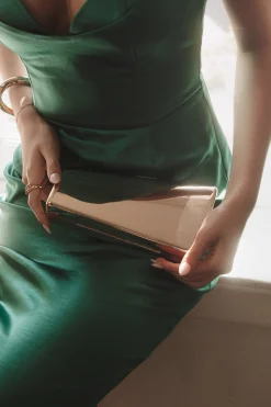 Gold Sasha Clutch