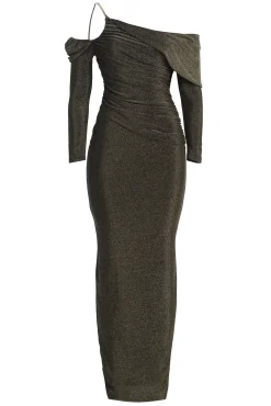Gold Serina Maxi Dress