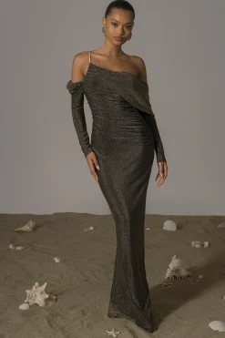 Gold Serina Maxi Dress