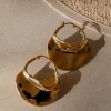 Gold Solar Earrings