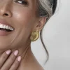 Gold The Coast Stud Earrings