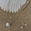 Gold Thea Pearl Necklace