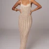 Gold Unwind And Reset Maxi Dress