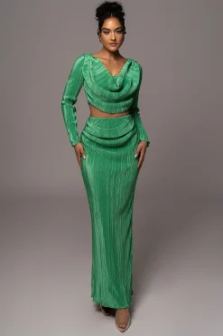 Green Haidyn Skirt Set