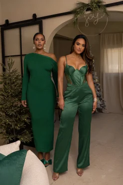 Green Incomparable Lace Bodysuit