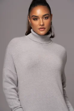 Grey Hartley Knit Maxi Dress