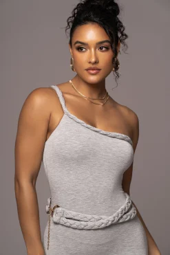 Grey One Of One Maxi Dress