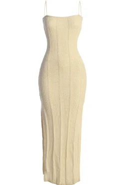 Ivory Cabana Views Crochet Dress