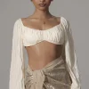 Ivory Carey Long Sleeve Top