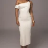 Ivory Escape Linen Dress