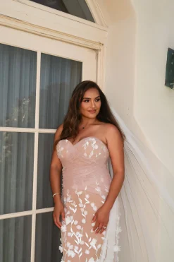 Ivory Everlasting Embroidered Gown
