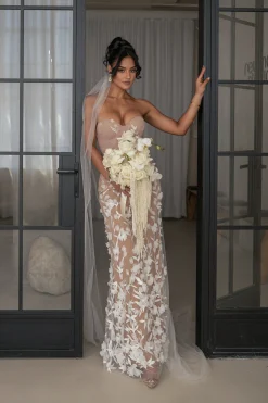 Ivory Everlasting Embroidered Gown