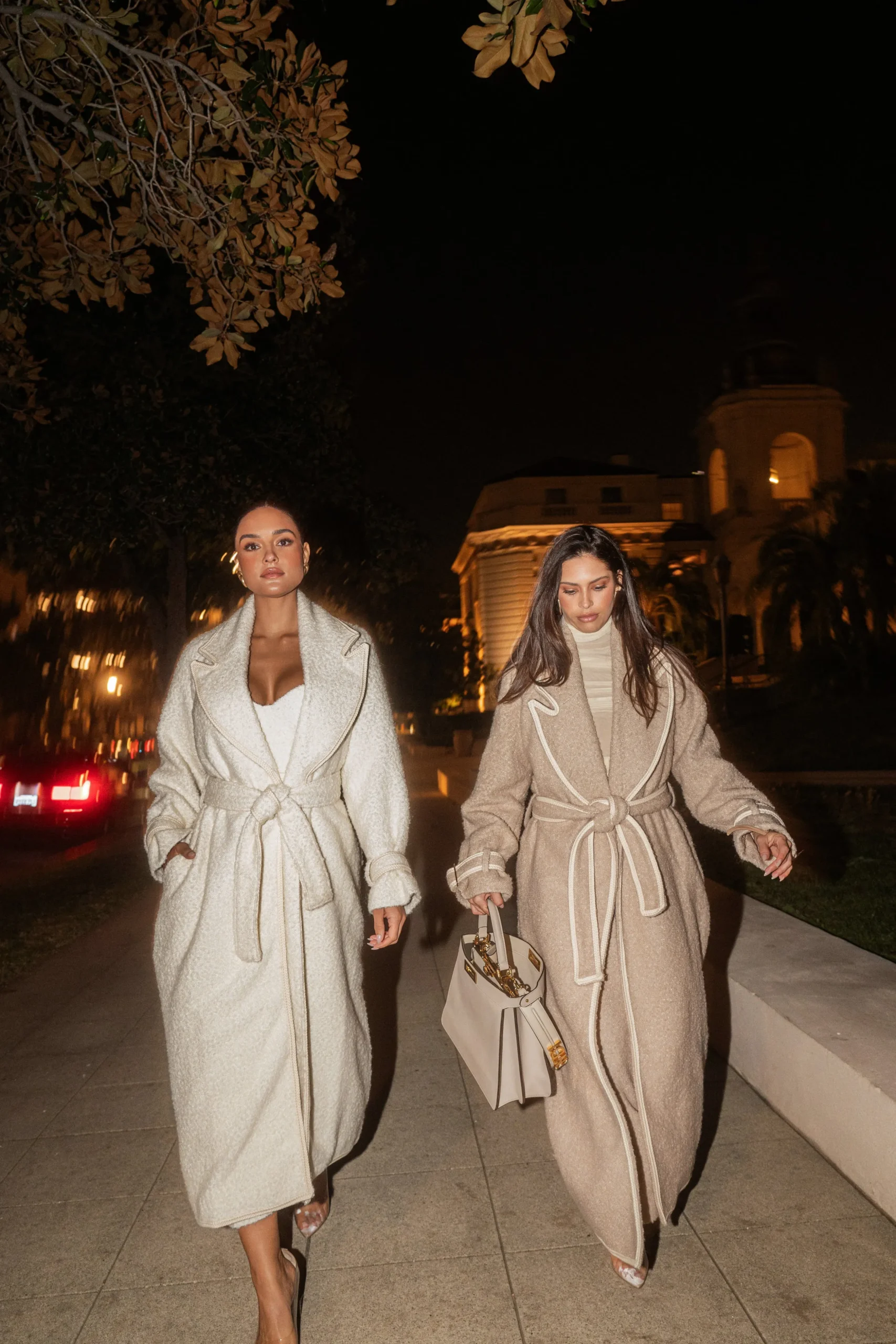 Ivory Fit For Success Boucle Coat