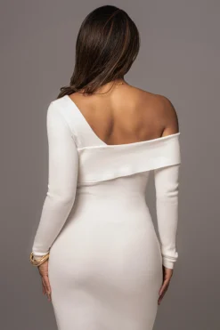 Ivory Harper Knit Maxi Dress