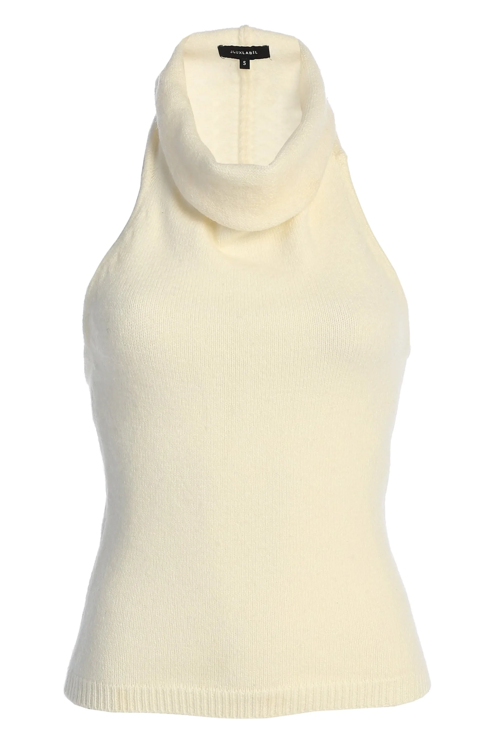 Ivory Joya Rib Knit Top