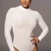 Ivory Kimber High Neck Bodysuit