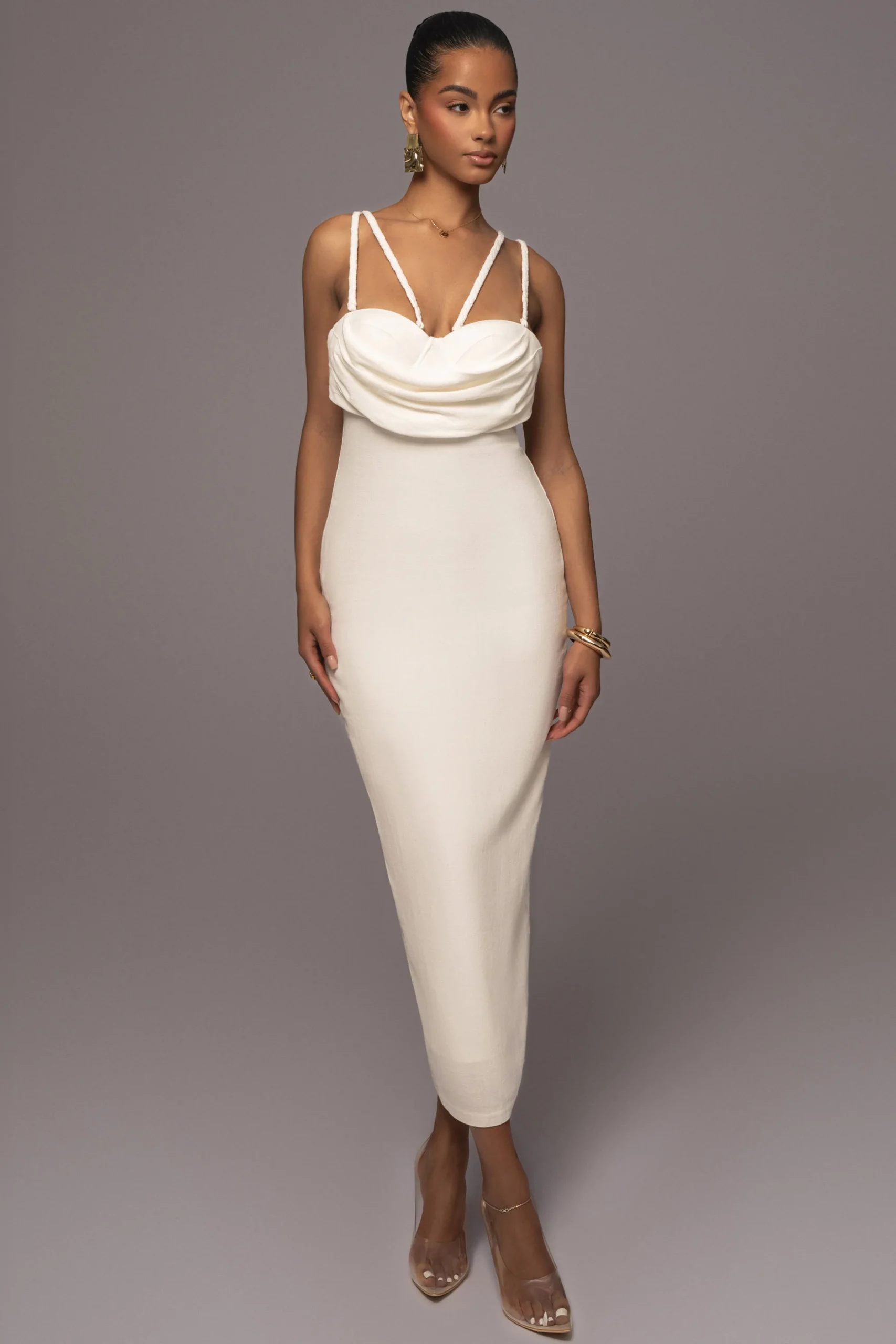 Ivory Linen Visions Of You Dress