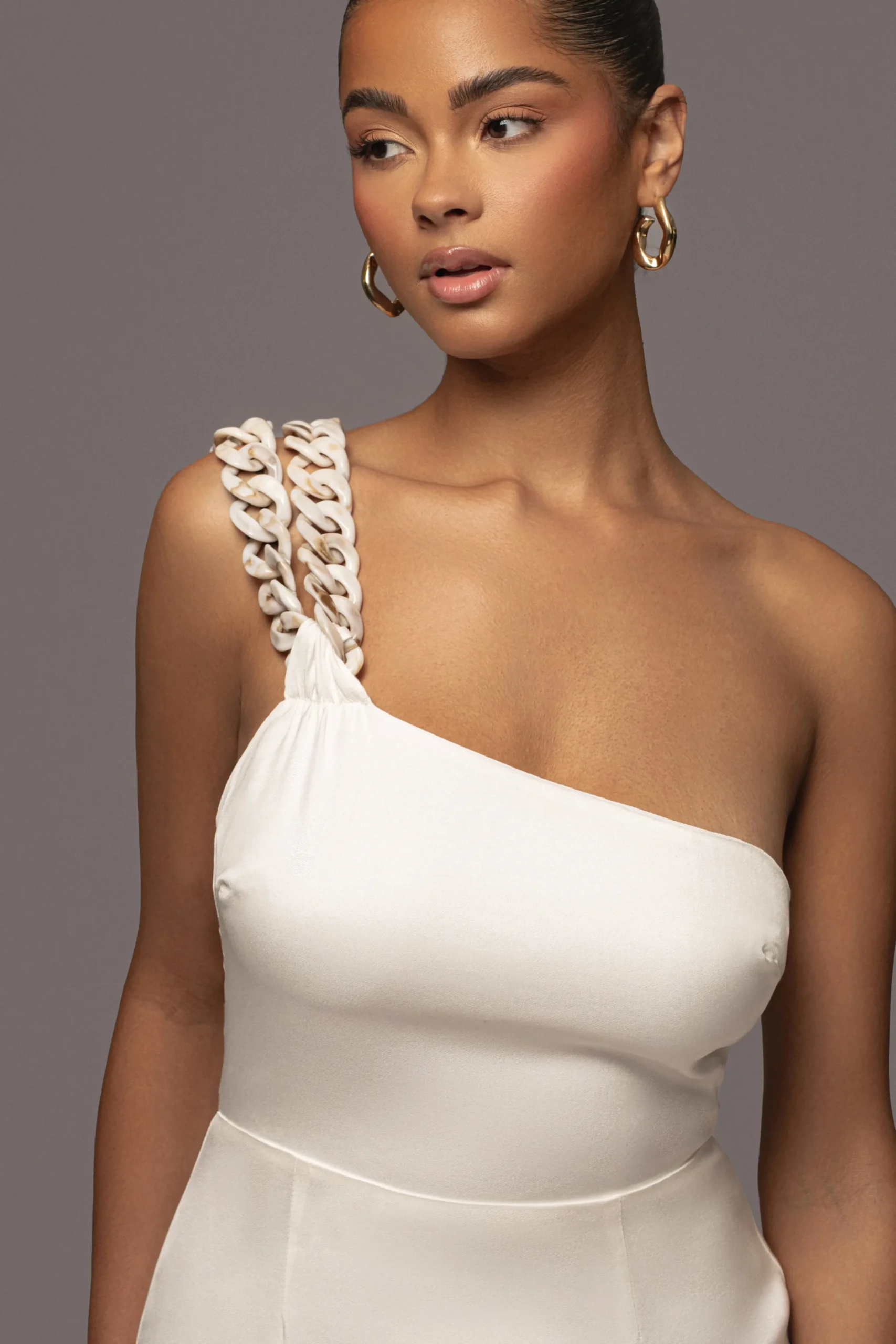 Ivory Luxury Living Maxi Dress