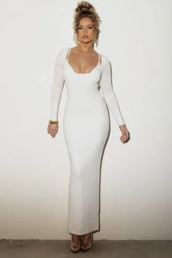 Ivory Made You Look Maxi Dress