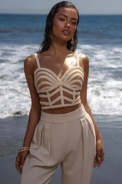 Ivory Serenity Bay Top