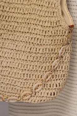 Ivory Tropica Handbag