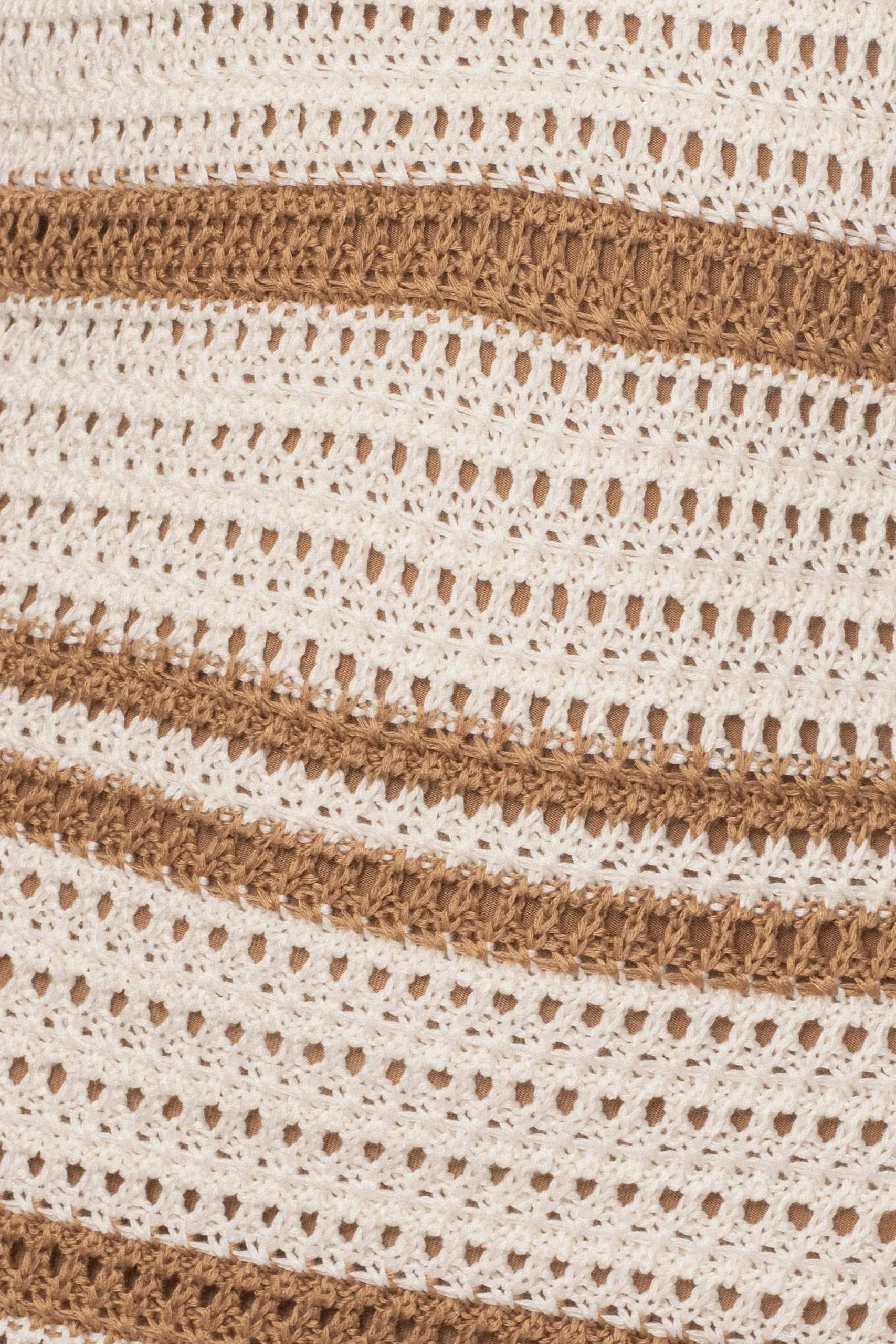 Ivory/Beige Destiny Knit Maxi Dress