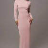 Mauve Kathleen Slit Maxi Dress