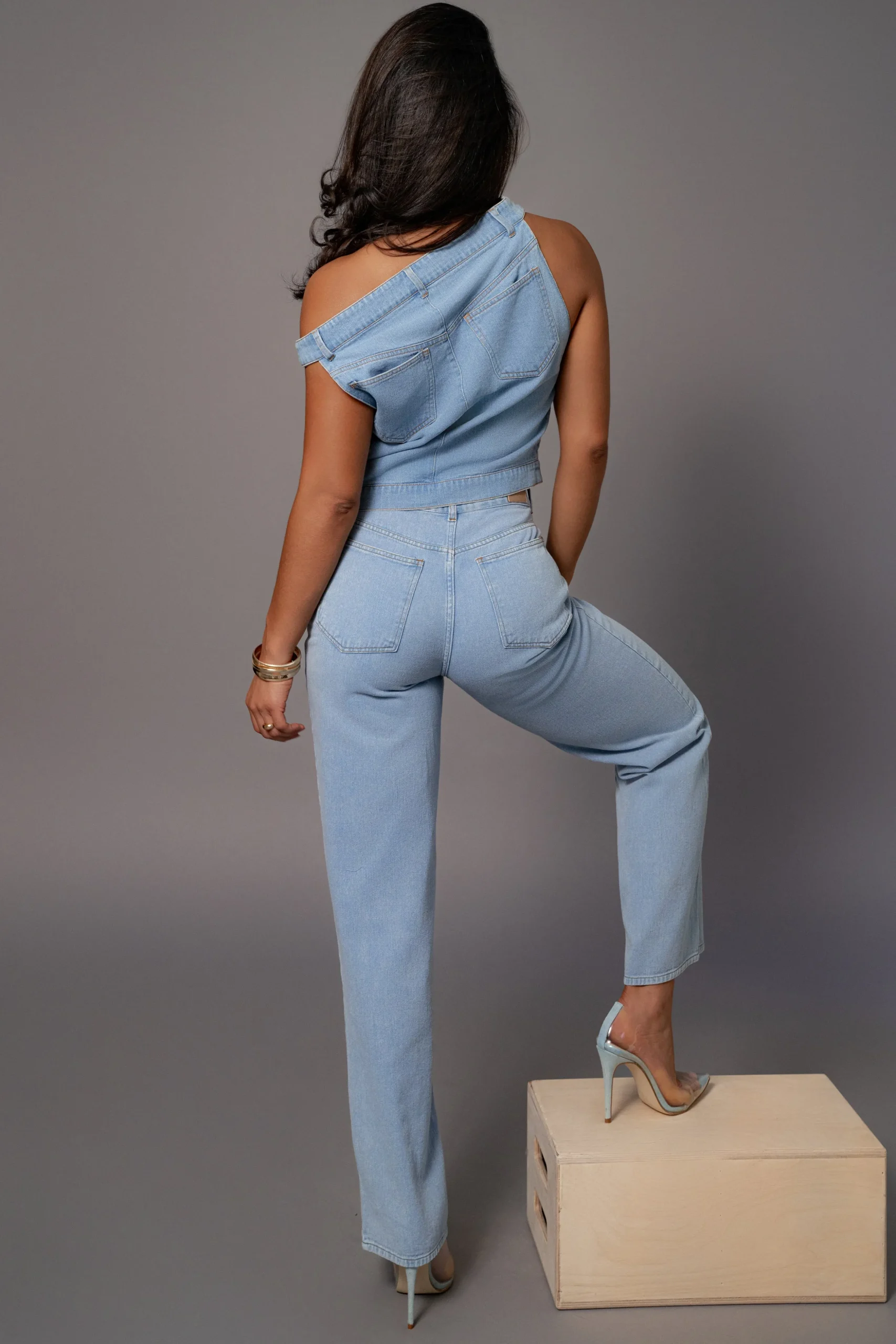 Medium Wash Denim Aline Jeans
