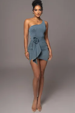 Medium Wash Denim Rosalind Mini Dress