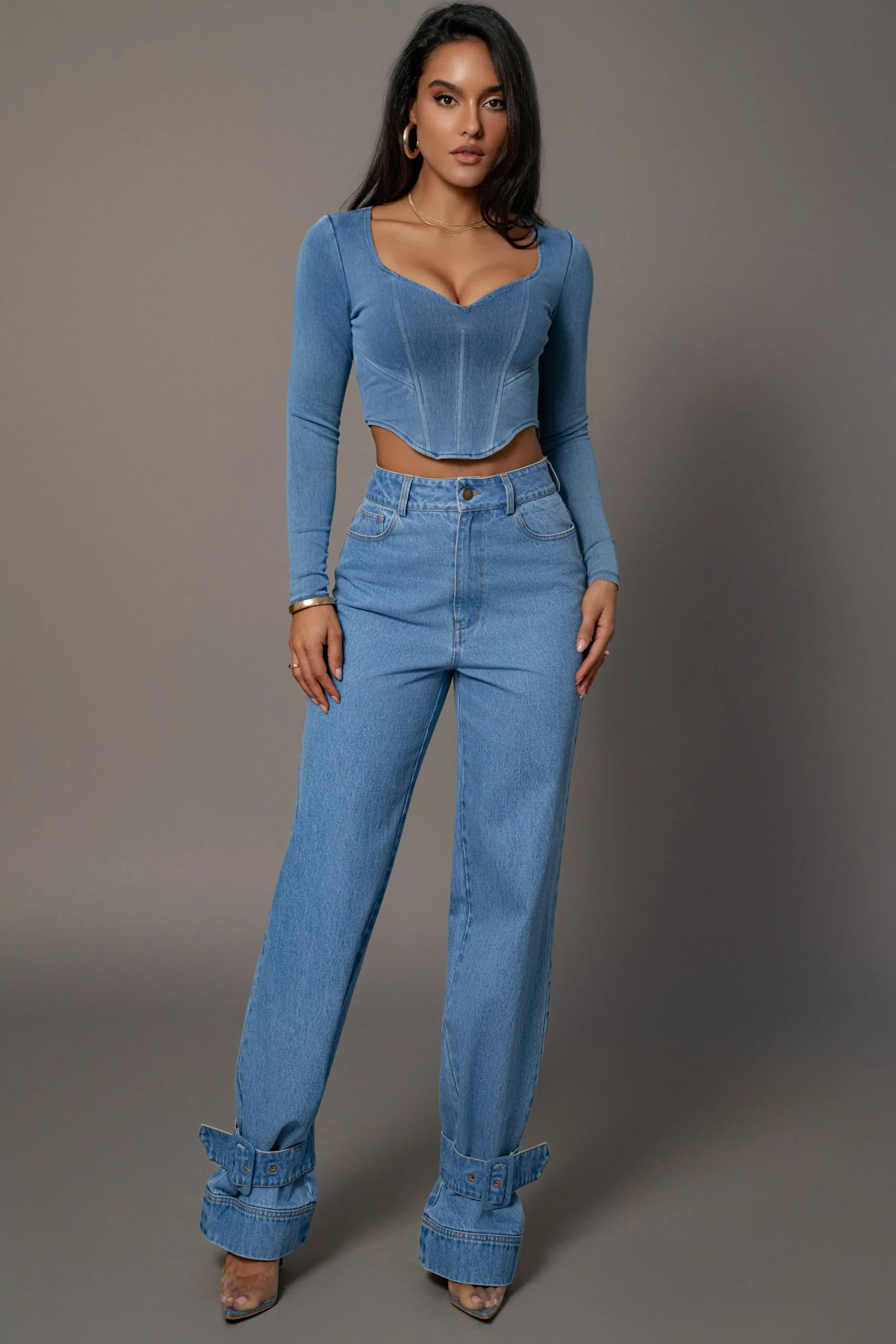 Medium Wash Sissel Denim Jeans