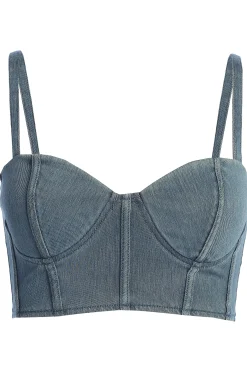 NAT LIV x JLUXLABEL Denim Eliana Skirt Set