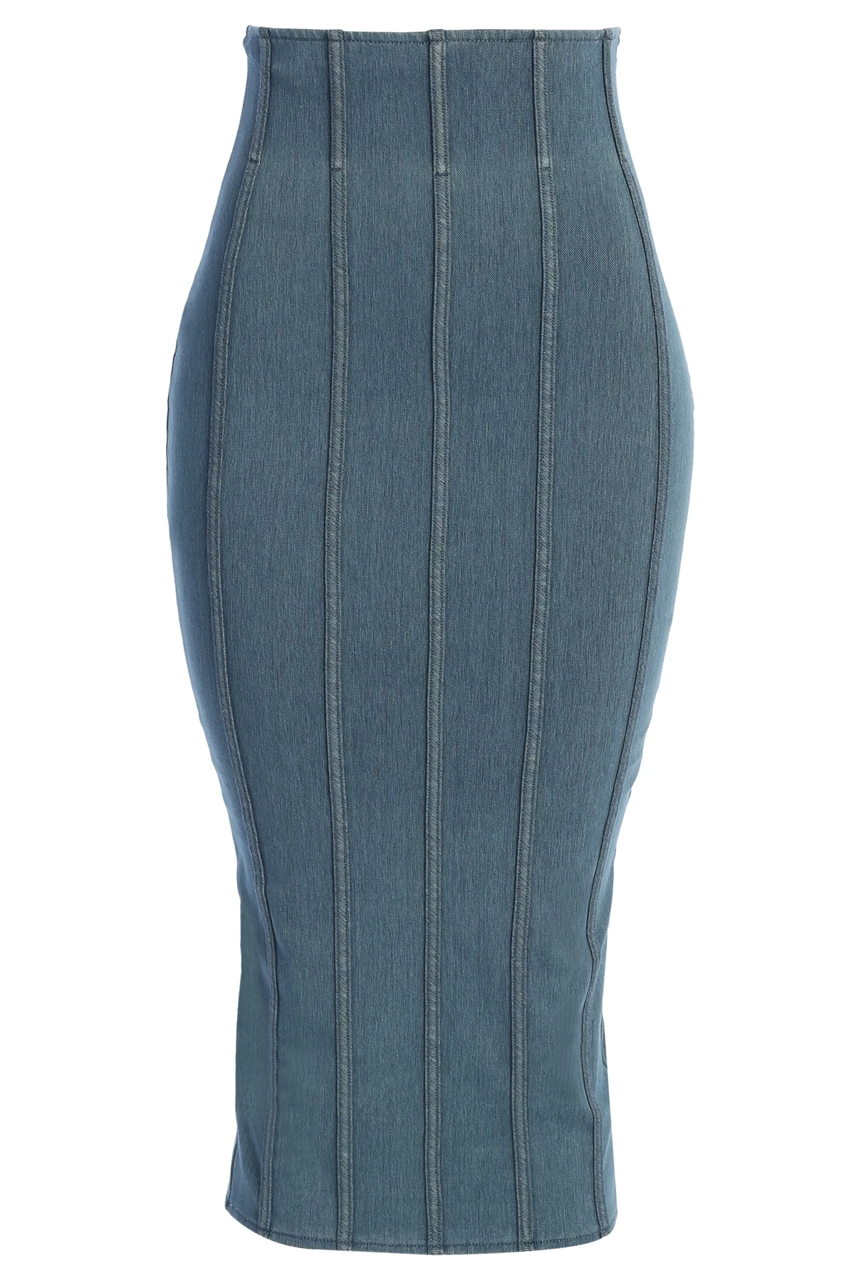 NAT LIV x JLUXLABEL Denim Eliana Skirt Set