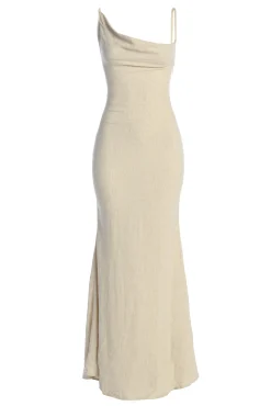 Natural Adventure Awaits Linen Maxi Dress