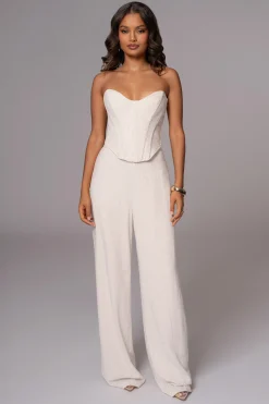 Natural Beyond The Sea Linen Corset