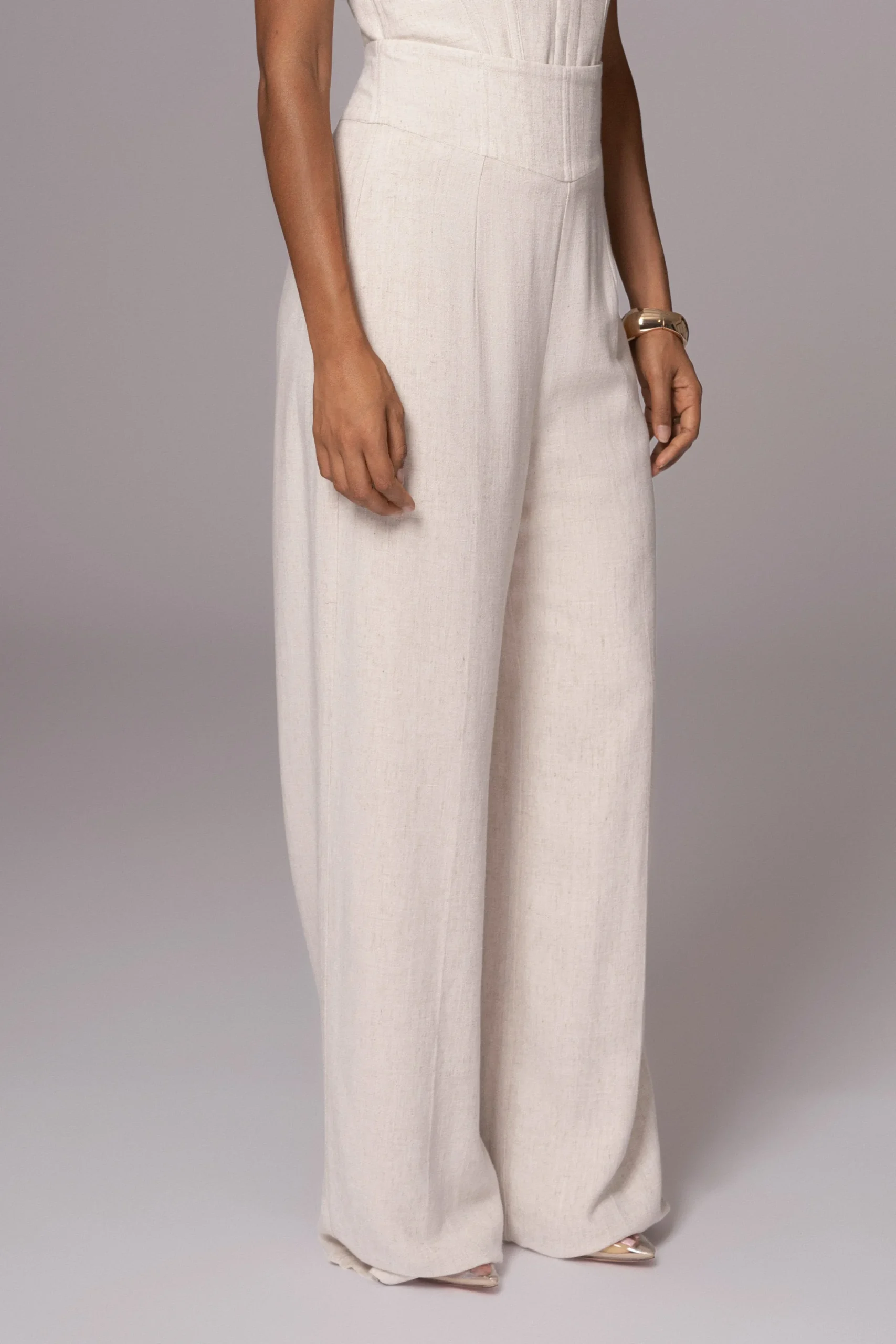 Natural Explorer Linen Pants