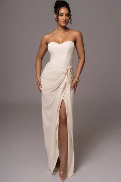 Natural New Obsession Draped Top