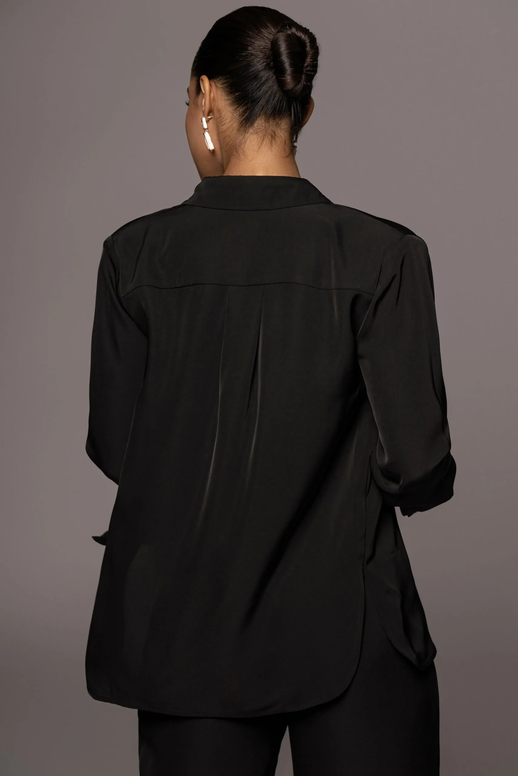 Noir Misty Button Up