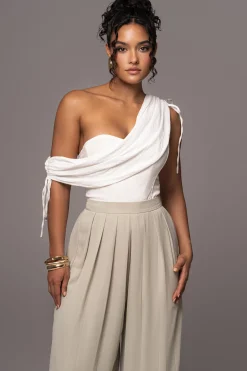 Off-White New Obsession Draped Top