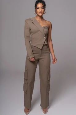 Olive Amal One Shoulder Top