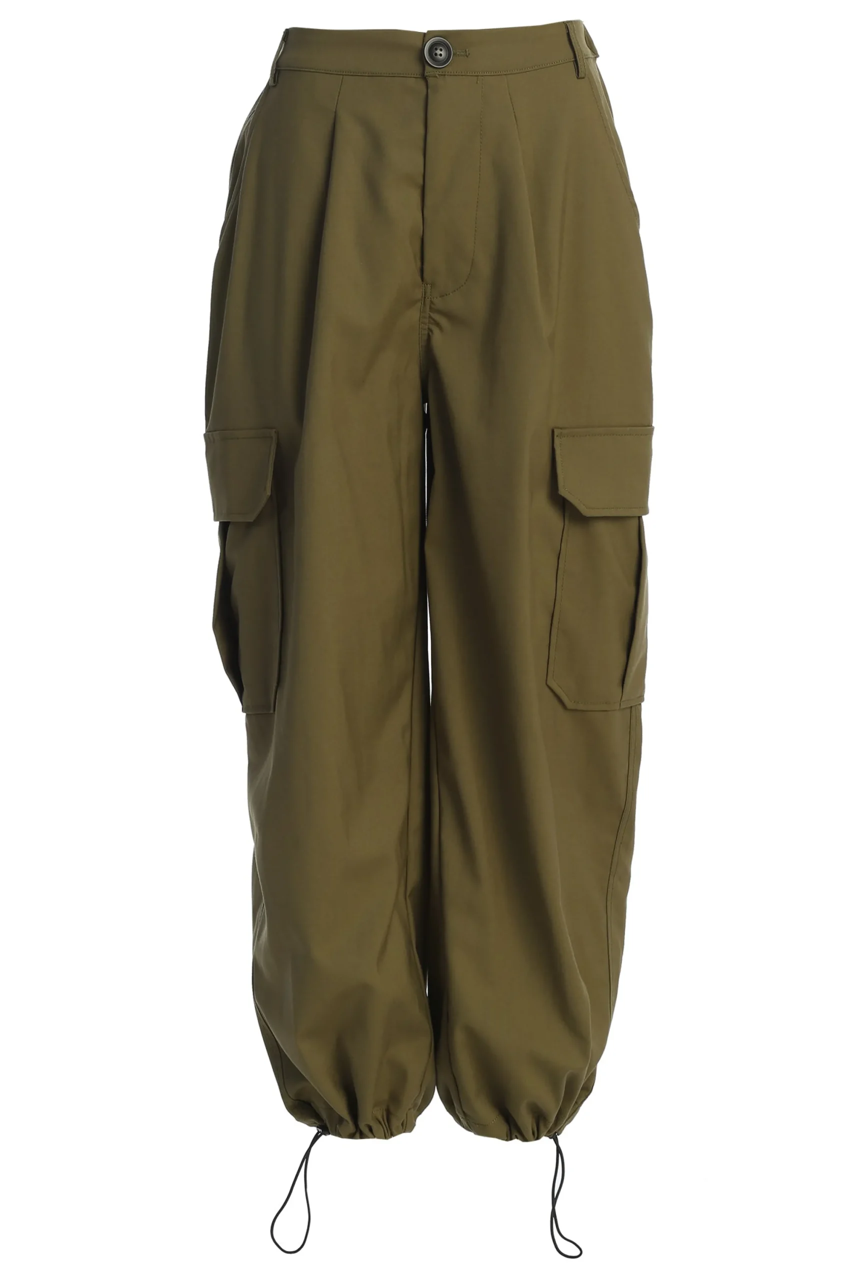 Olive Fast Track Drawstring Joggers