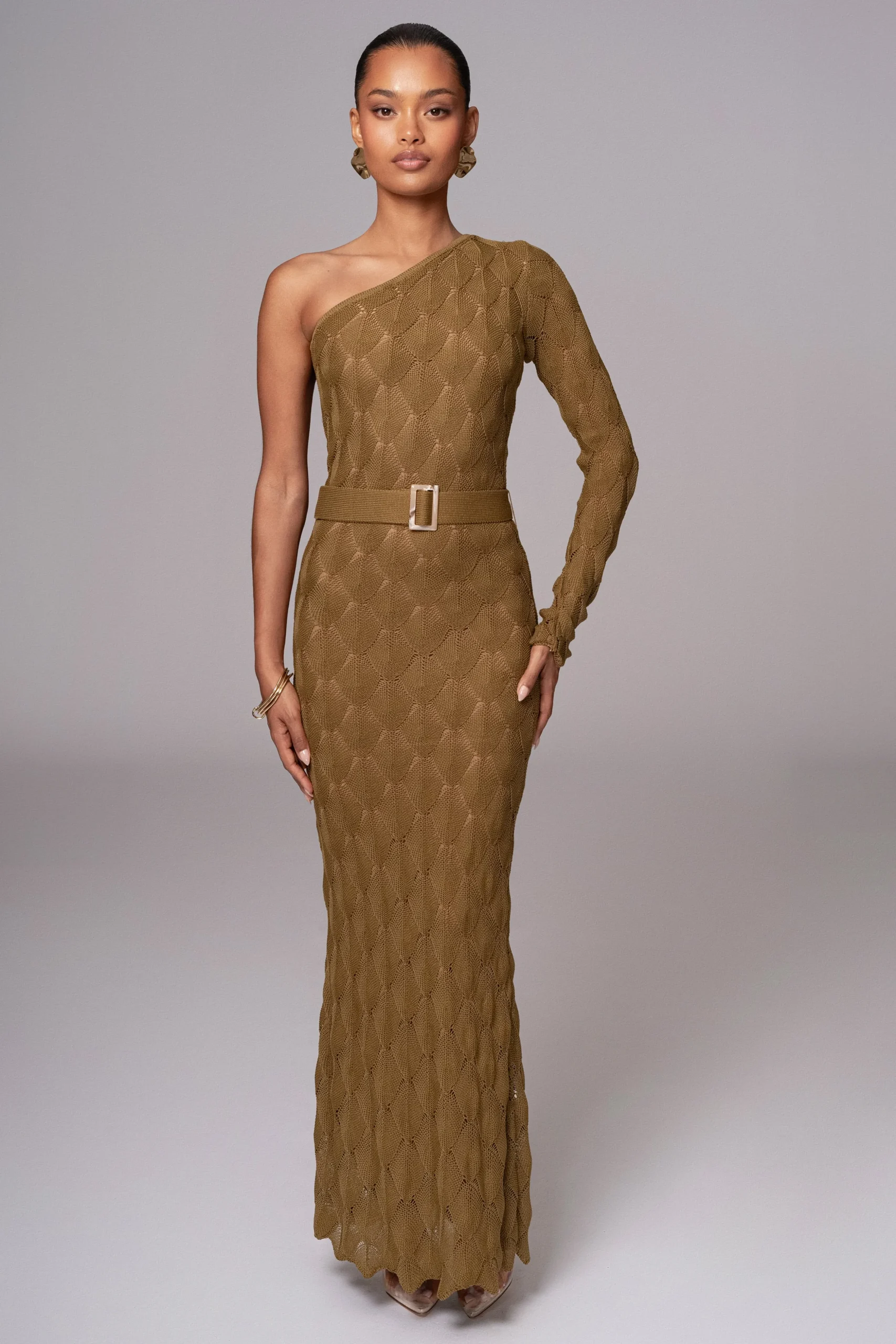 Olive La Costa One Shoulder Dress