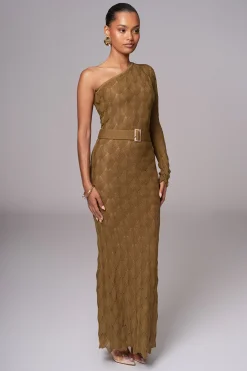 Olive La Costa One Shoulder Dress