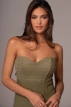 Olive Lila Bustier